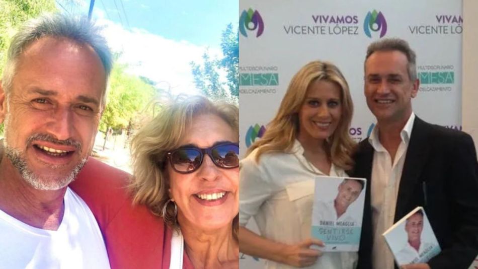 Daniel Meaglia, Georgina Barbarossa y Rocío Marengo