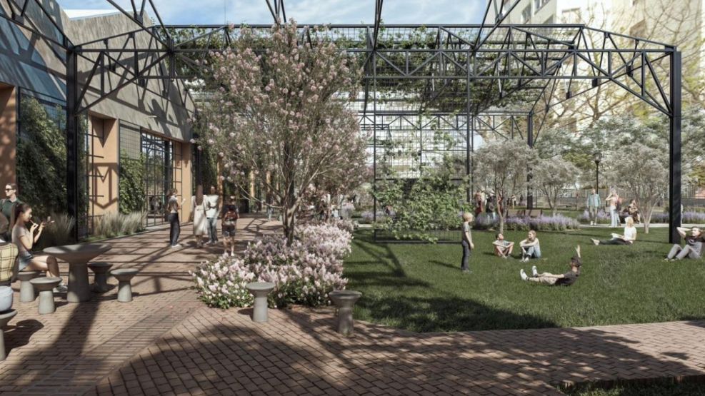 El Gobierno porteño transformará una playa de estacionamiento en un nuevo espacio verde