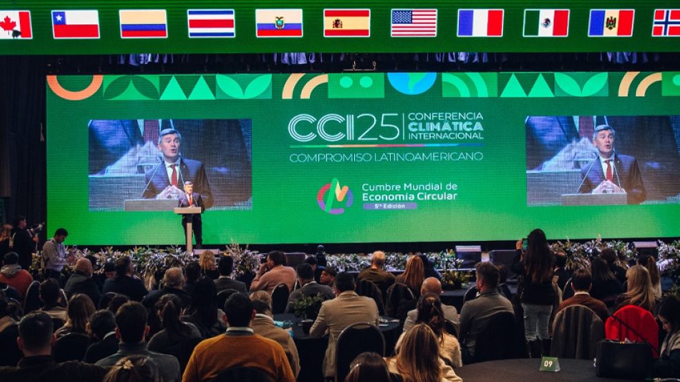 Passerini en la Cumbre Climática