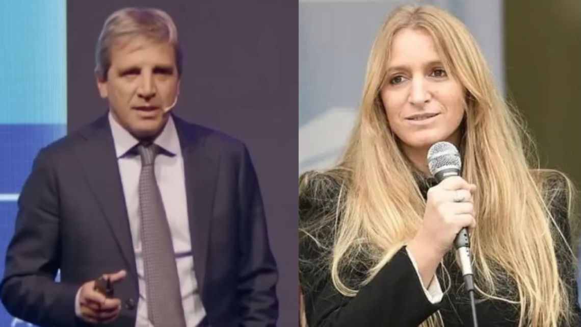 Tras gritarle "cagón" a Espert, Florencia Carignano "gastó" a Luis Caputo: "Andá comprando pasaje, fracasado"