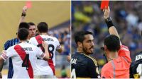 Boca y River expulsiones