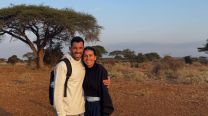 Carlos Tévez y su familia de vacaciones en África: safaris exóticos, paseos por Kenia y hospedaje en un complejo sustentable