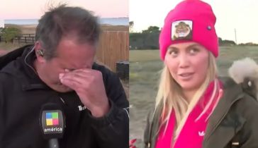 Gustavo Descalzi y Wanda Nara