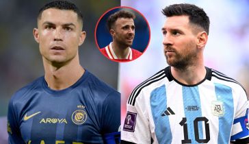 Lionel Messi y Cristiano Ronaldo