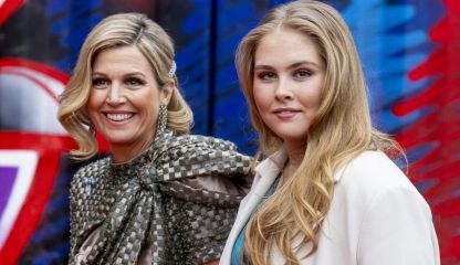 Máxima Zorreguieta y la princesa Amalia