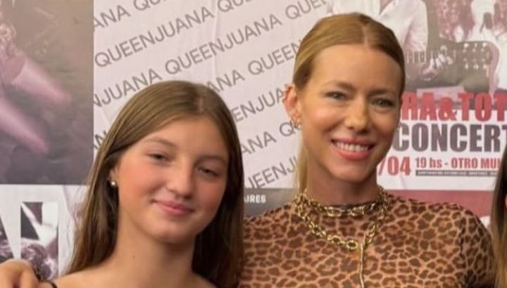 Allegra Cubero sigue los pasos de su mamá, Nicole Neumann, y debutó en la pasarela: el video