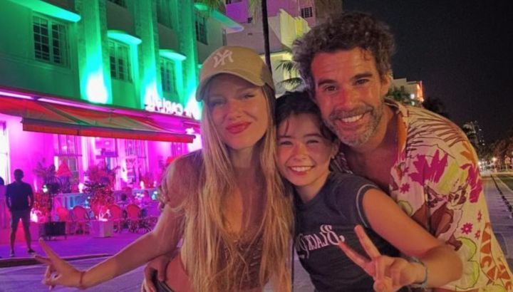 Rufina, la hija de la China Suárez y Nicolás Cabré, cómplice de Rocío Pardo, la novia de su padre