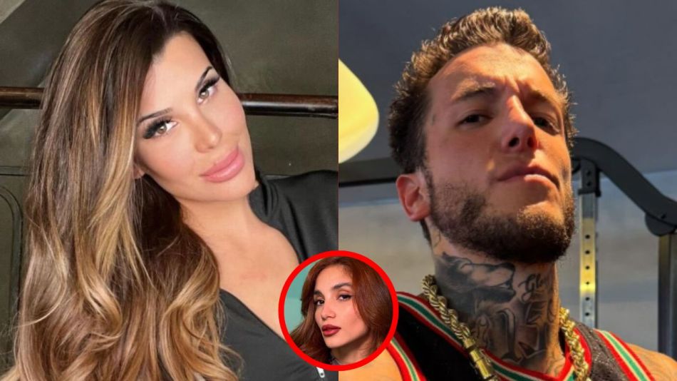 Charlotte Caniggia, Alex Caniggia y Melody Luz