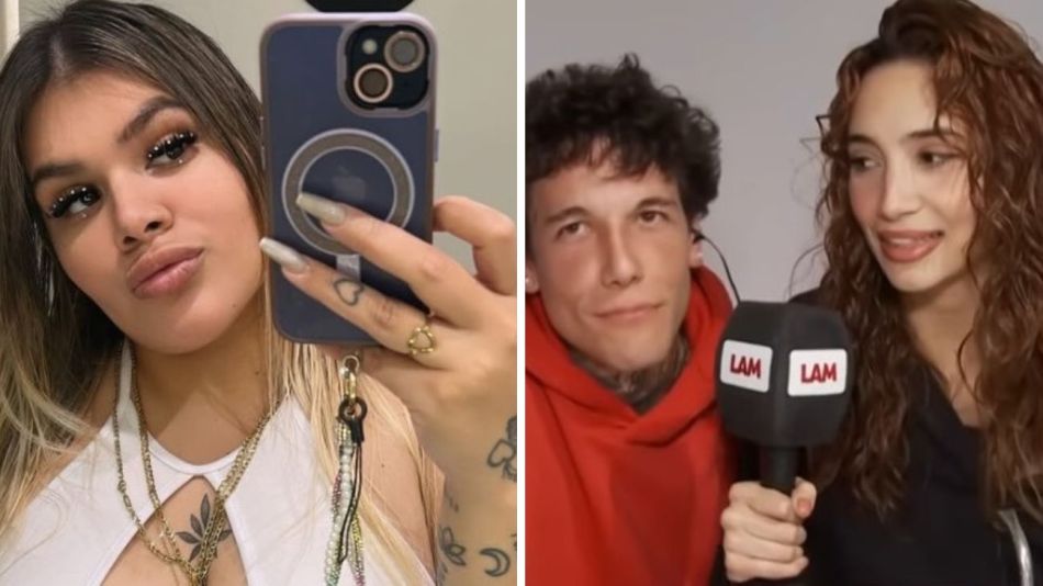Morena Rial, Alex Caniggia y Melody Luz