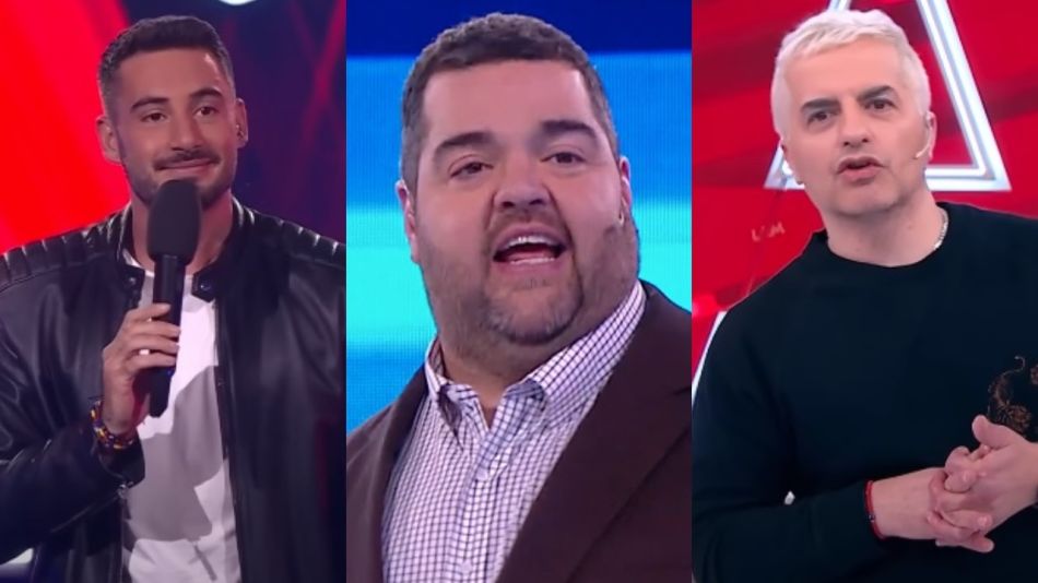 Nico Occhiato, Darío Barassi y Ángel de Brito
