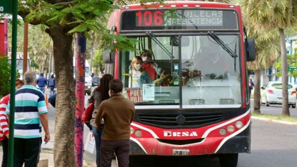 Colectivos en el Gran Resistencia