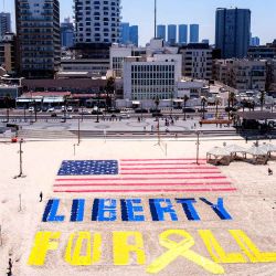 "Libertad para todos" con motivo del Día de la Independencia de Estados Unidos. Foto de Jack GUEZ / AFP | Foto:AFP