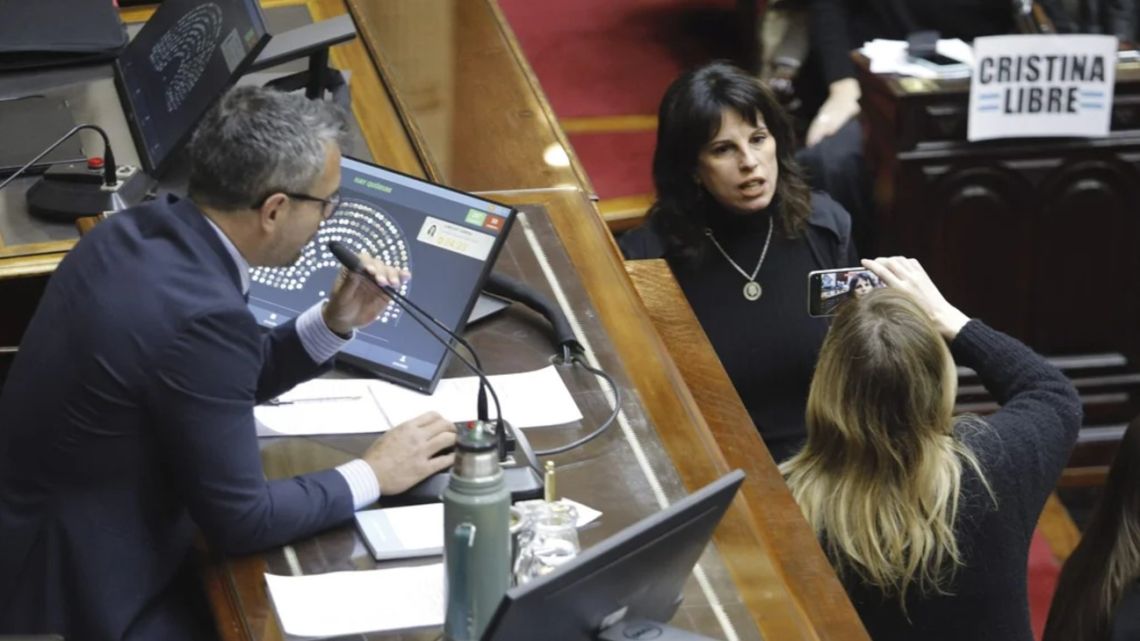 Scandalous scenes in the Chamber of Deputies.