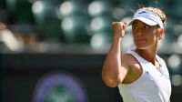 Solana Sierra en Wimbledon