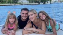Mauro Icardi entregó a sus hijas a Wanda Nara como ordenó la Justicia: el video del momento