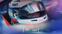 Franco Colapinto y Claro