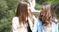 La princesa Leonor y su hermana, la infanta Sofía