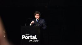 20250705 Javier Milei en la iglesia Portal del Cielo, en Chaco