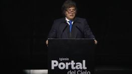 20250705 Javier Milei en la inauguración de la iglesia Portal del Cielo en Chaco