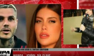 Mauro Icardi y Wanda Nara 