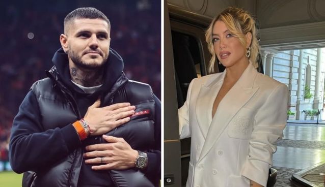 Mauro Icardi y Wanda Nara