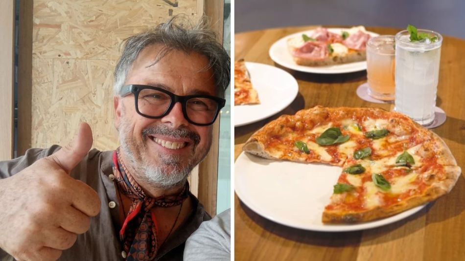 Donato de Santis enseña su mejor receta de pizza casera