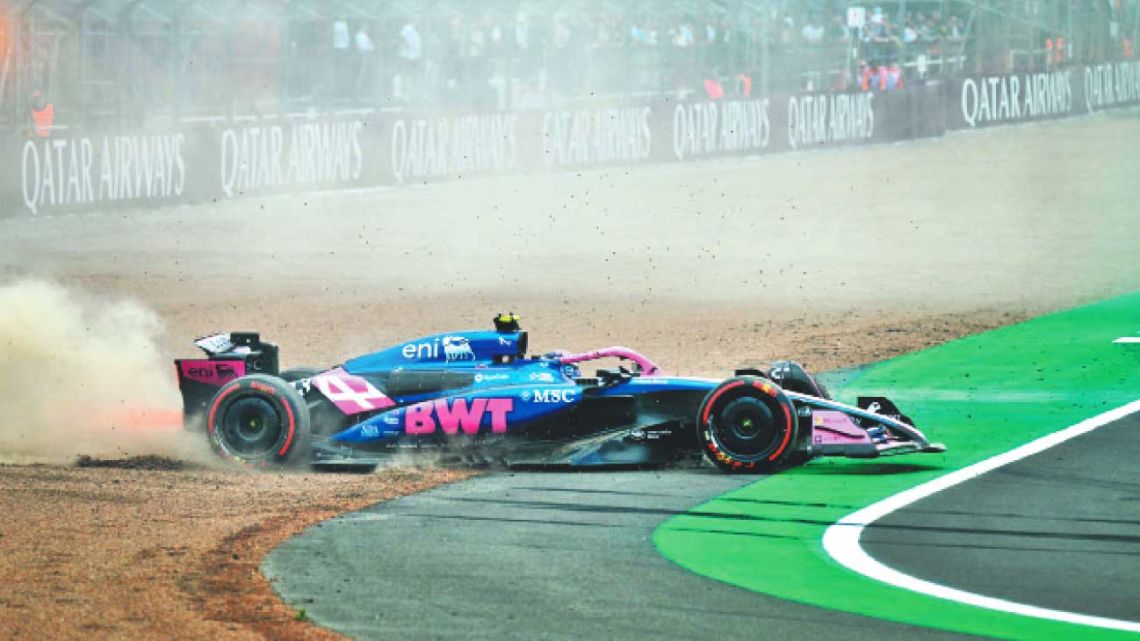 Colapinto decepcionó de nuevo: arranca último