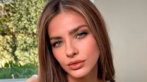 La China Suárez se despidió de Argentina con un look urbano y relajado, pero lleno de glamour