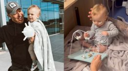 Alejandro Fantino y su hijo Beltrán