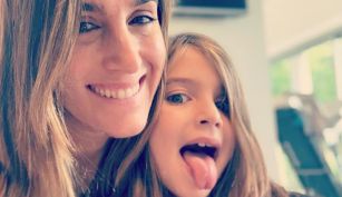 Soledad Pastorutti con su hija Regina