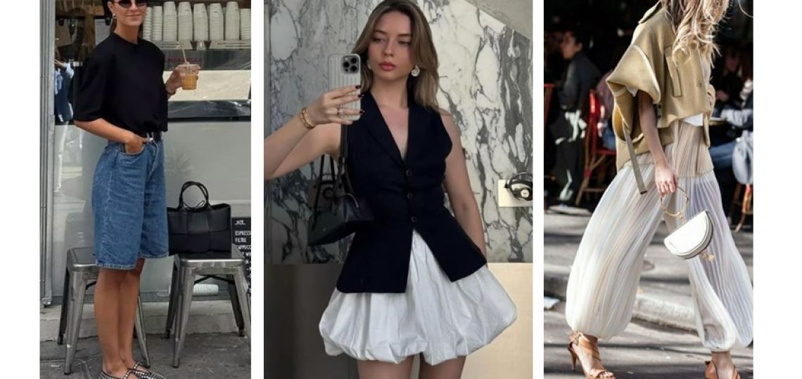 Trend alert 2025: jeans hasta el piso, falda globo, y los infaltables que Europa anticipó