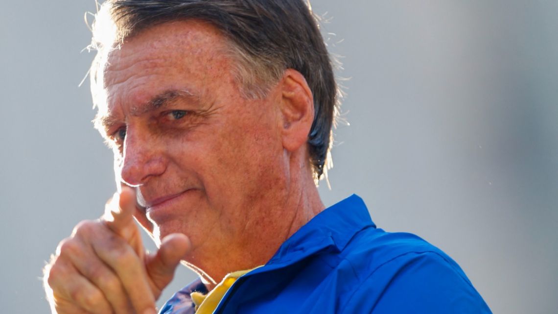 Brazil's former President Jair Bolsonaro.