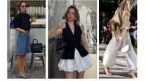 Trend alert 2025: jeans hasta el piso, falda globo, y los infaltables que Europa anticipó
