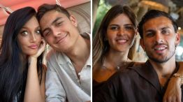 Oriana Sabatini, Paulo Dybala, Leandro Paredes, Camila Galante