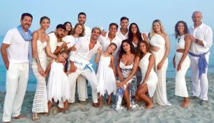 Cholo Simeone, Carolina Baldini, Giovanni Simeone, Carla Pereyra, Gianluca Simeone, Eva Bargiela, Giuliano Simeone