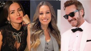 La China Suárez, Pampita y Benjamín Vicuña