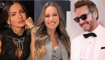 La China Suárez, Pampita y Benjamín Vicuña