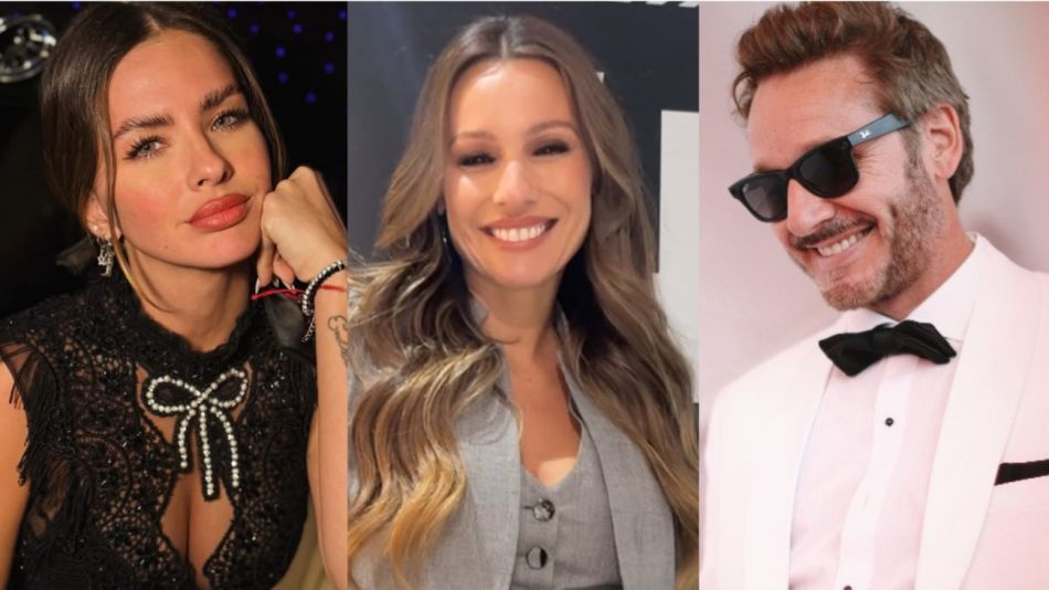 La China Suárez, Pampita y Benjamín Vicuña