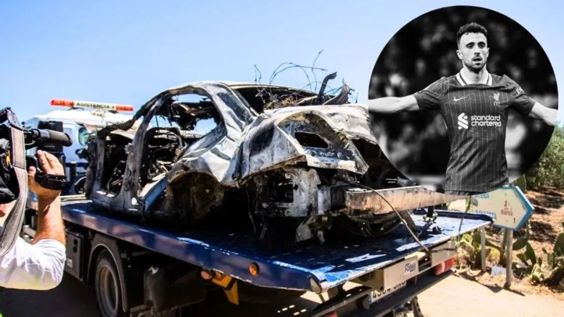 Tragedia de Diogo Jota: el peritaje confirma que manejaba el auto