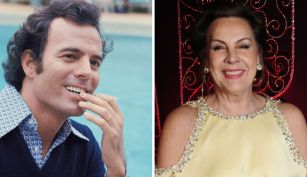 Mónica Gonzaga y Julio Iglesias