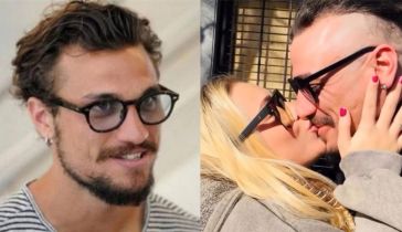 Daniel Osvaldo junto a su nueva novia