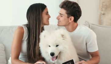Julián Álvarez y Emilia Ferrero