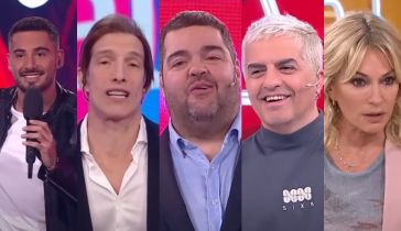 Nico Occhiato, Iván de Pineda, Darío Barassi, Ángel de Brito y Yanina Latorre