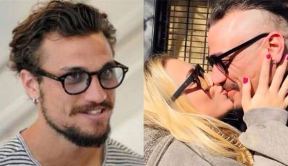 Daniel Osvaldo junto a su nueva novia