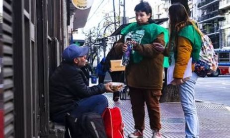 Personas en calle