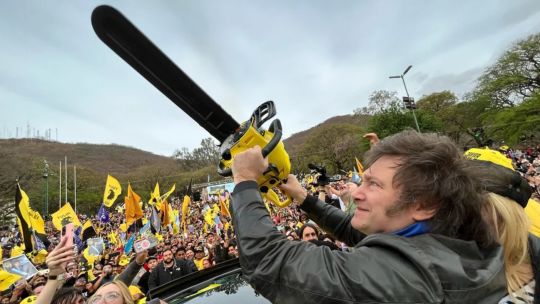 La motosierra de Milei.