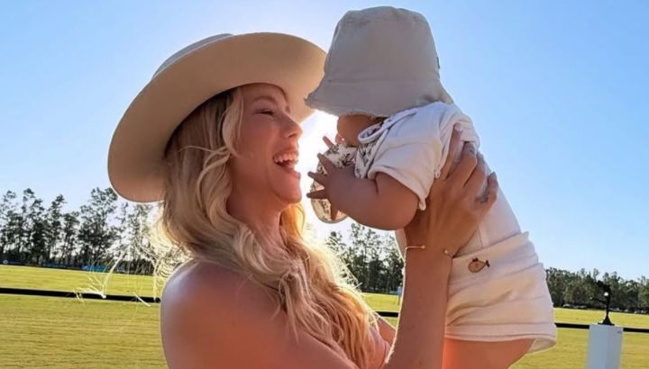 Nicole Neumann reveló el divertido y funcional regalo a Cruz Urcera por su primer añito