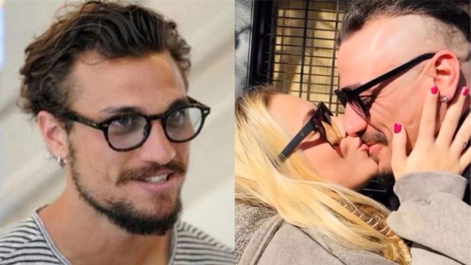 Daniel Osvaldo junto a su nueva novia