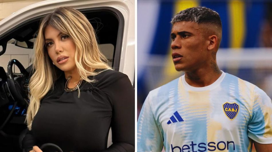 Wanda Nara y Ayrton Costa