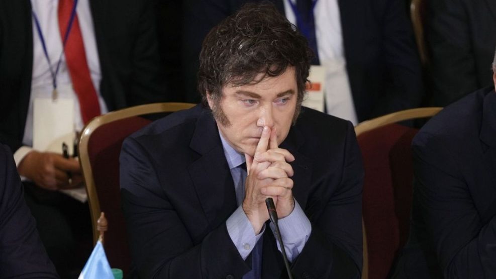 El presidente Javier Milei 
